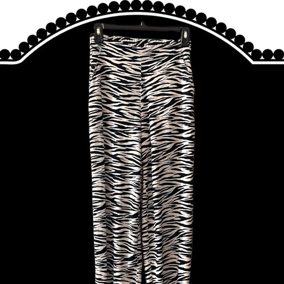 Zebra Pants H&M DIVIDED Sexy Animal Print Pants - Picture 9 of 9